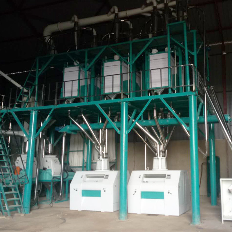 Small Scale 20-30t/D Maize Flour Milling Line Corn Mill Plant