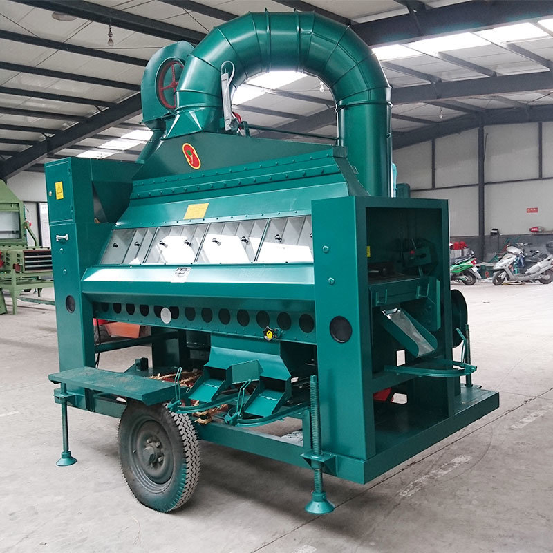 Vibrating Gravity Grain Cleaner/Seed Grain Cleaning Machine