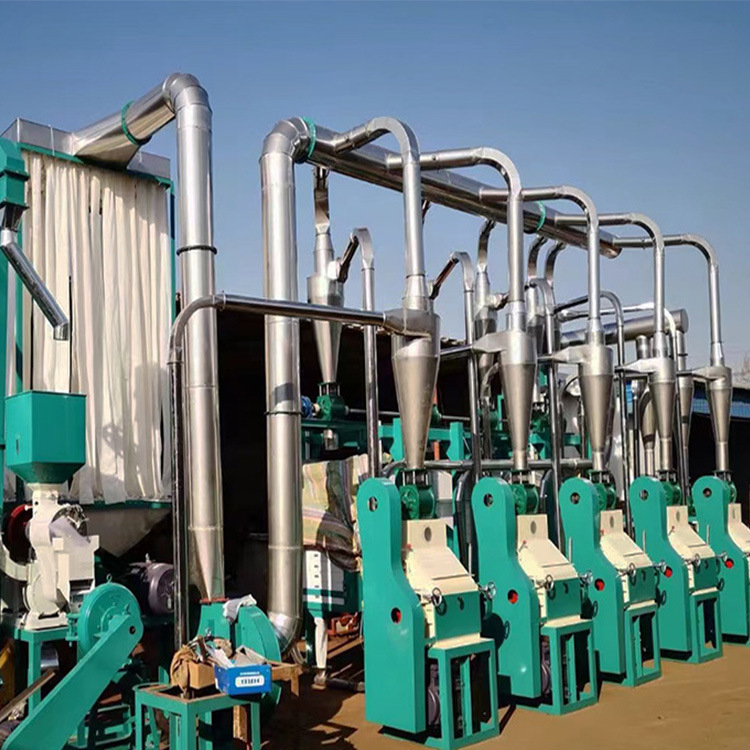 Small Scale Maize Meal Milling Machines From China Green Torch