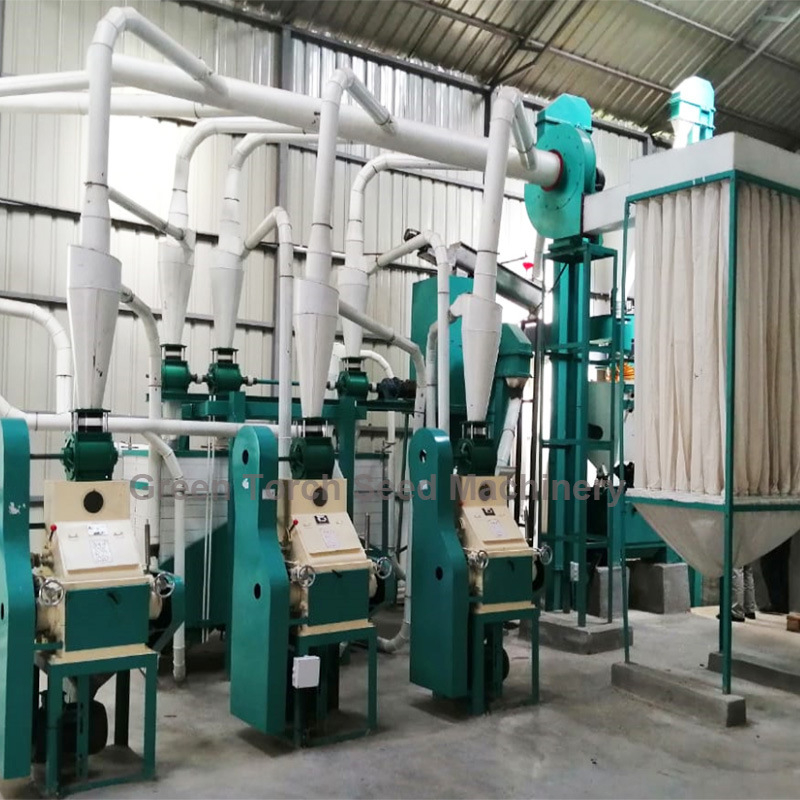 Green Torch Corn Flour Mill Milling Plant for Zambia