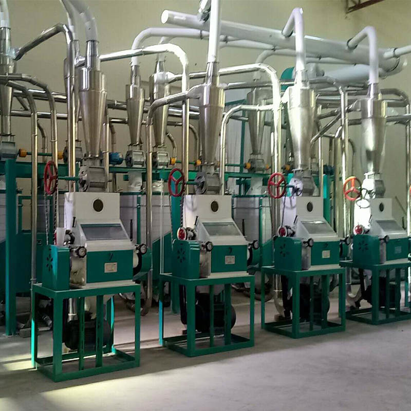 SGS Certified Factory Supply Good Quality 30t/24h Maize Milling Machine