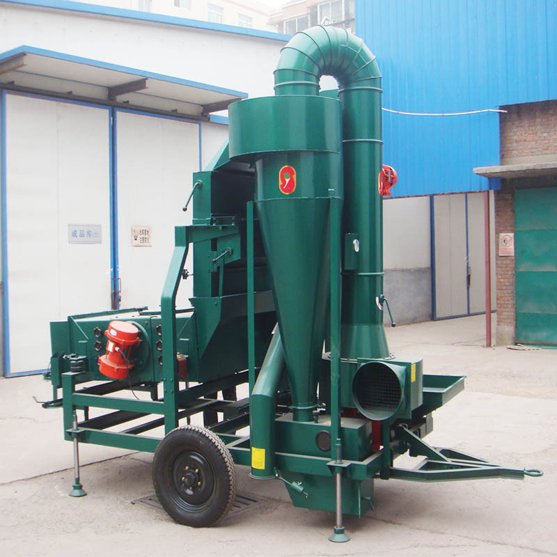 High Frequency Vibrating Screen Sifter Grain Seeds Classifiers Cleaning Machine on Sale